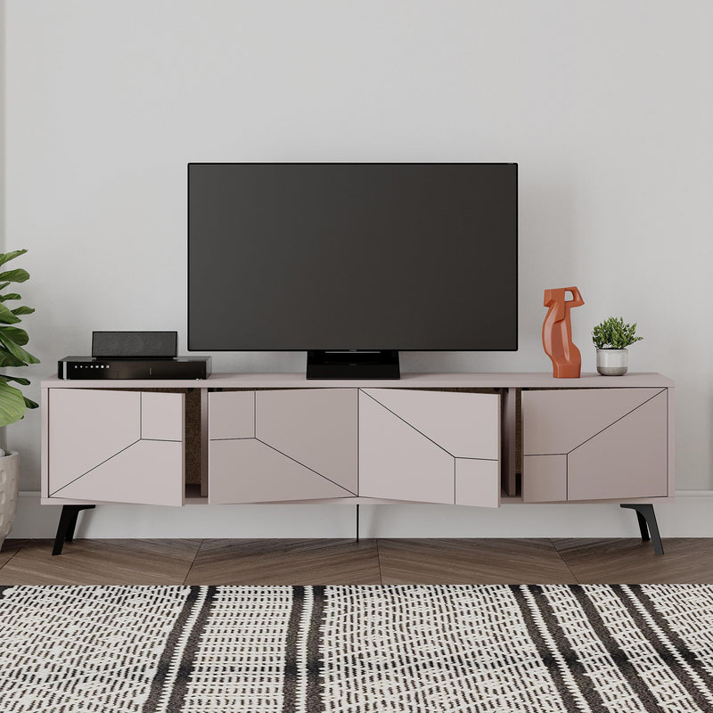 Dune Modern TV Stand With Storage Cabinet 180cm
