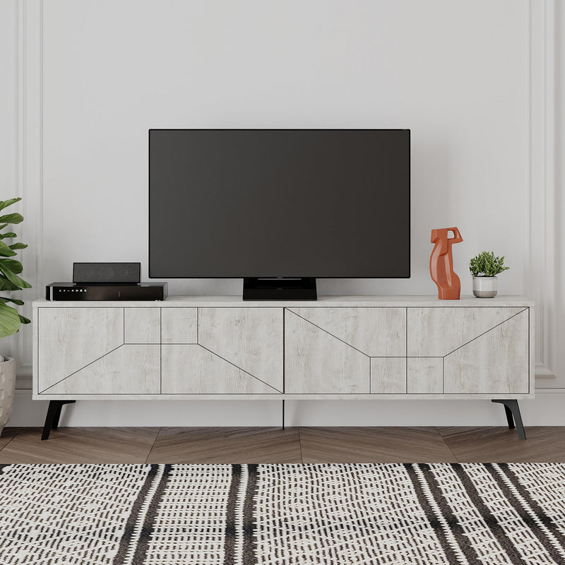 Dune Modern TV Stand With Storage Cabinet 180cm