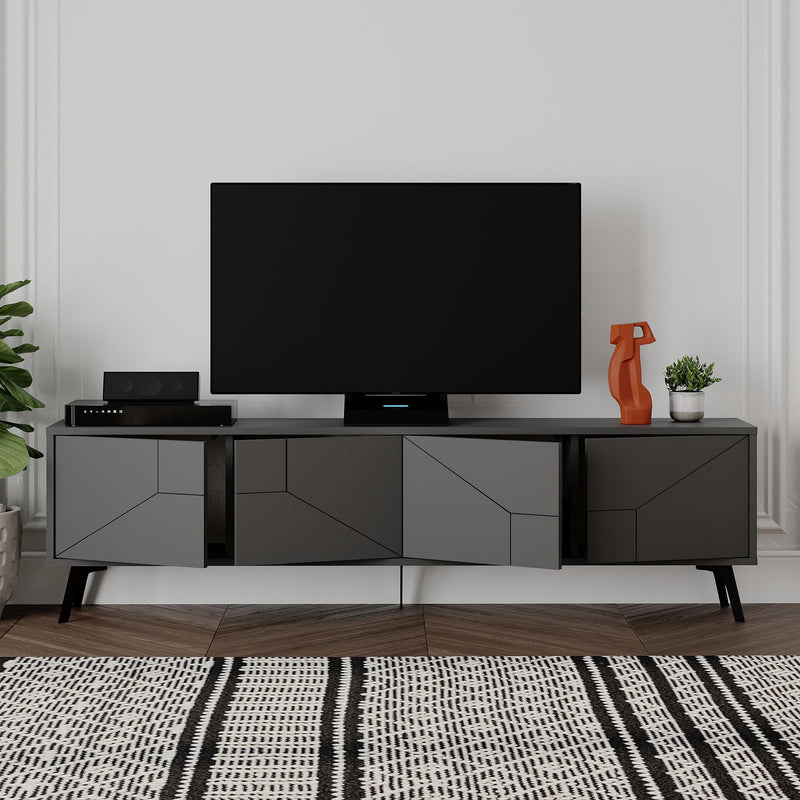 Dune Modern TV Stand With Storage Cabinet 180cm