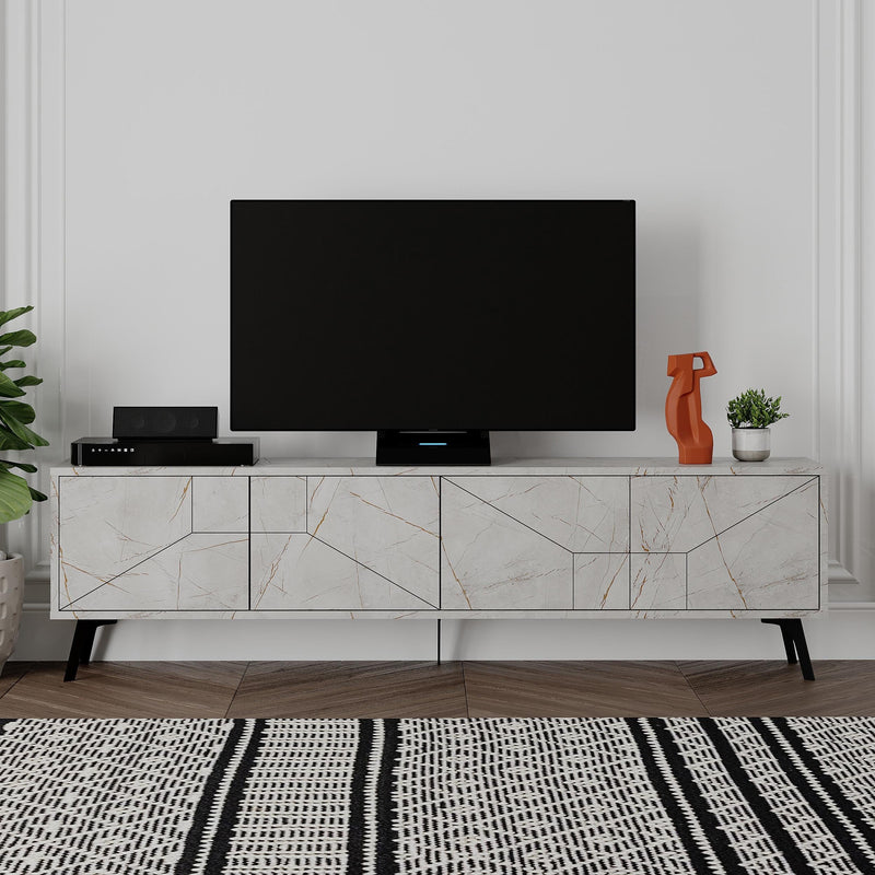 Dune Modern TV Stand With Storage Cabinet 180cm