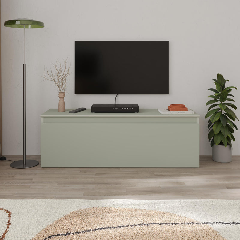 Sunset Modern TV Low Board with Storage