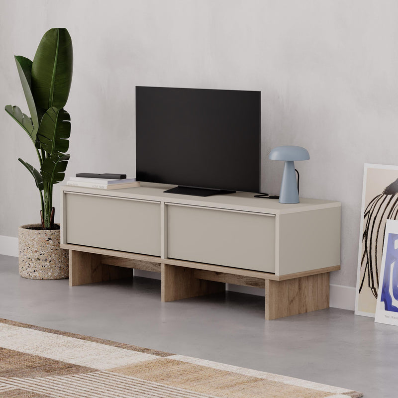 Yuki Modern TV Unit with Storage 118cm