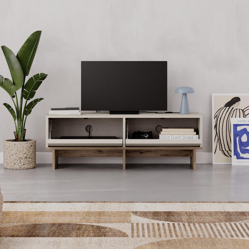 Yuki Modern TV Unit with Storage 118cm