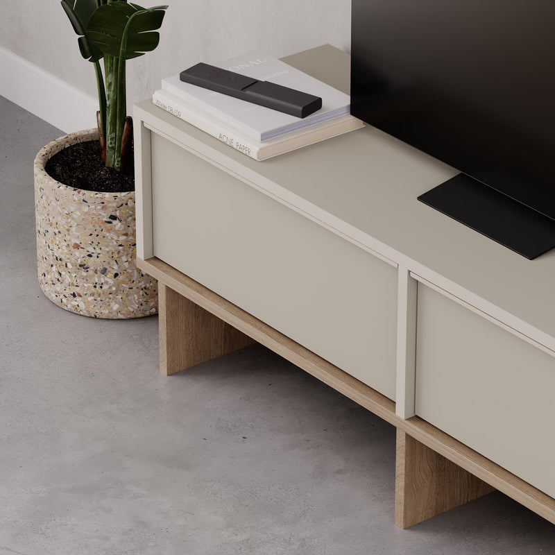 Yuki Modern TV Unit with Storage 118cm