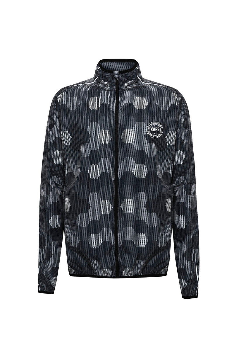 XAPE Badge Logo Fitness Jacket - Black