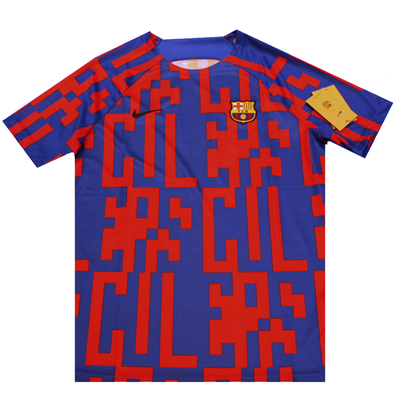 Barcelona 2021-2022 Training Shirt (BNWT) L