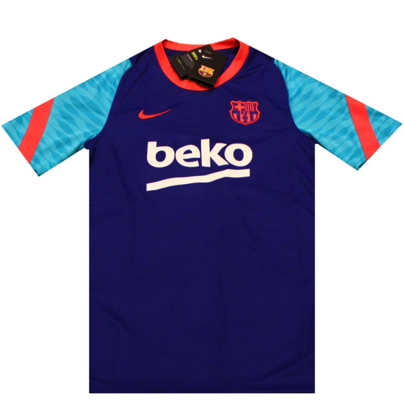 Barcelona 2021-2022 Home Training Shirt (BNWT) S