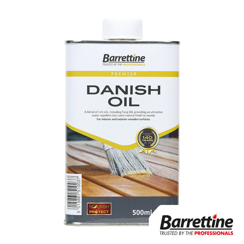 Barrettine Danish Oil - Wood Oil - 500ml