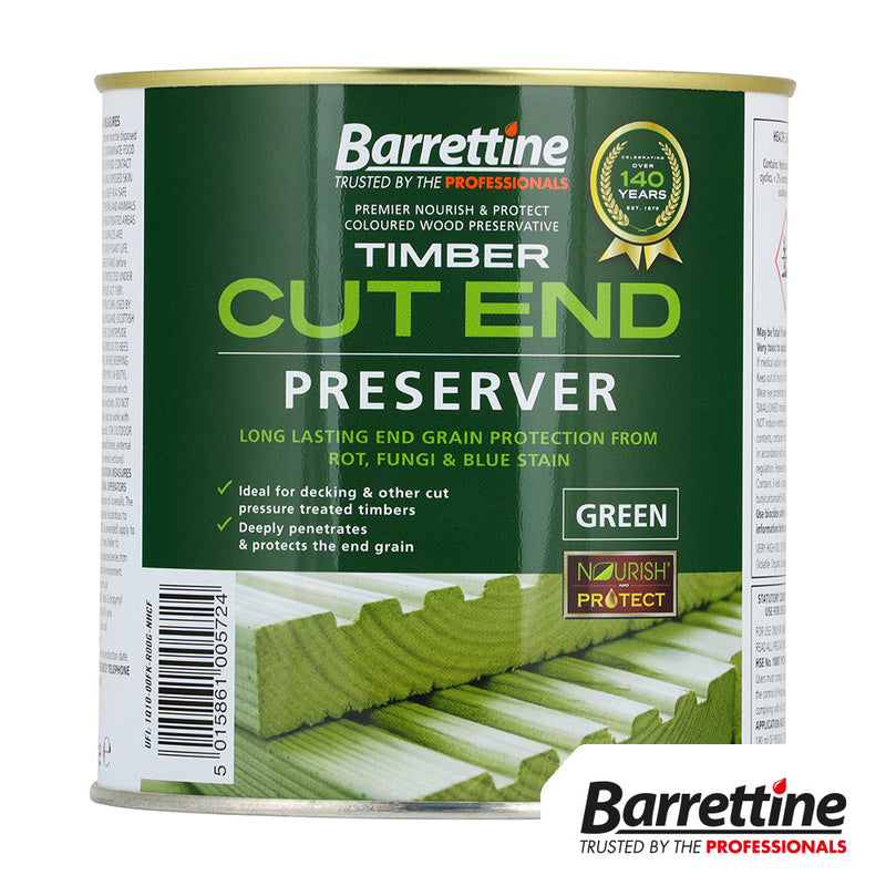 Barrettine Timber Cut End Preserver - Wood Treatment - 1L