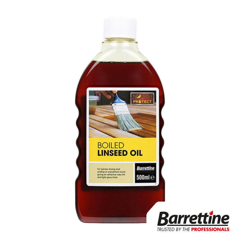 Barrettine Boiled Linseed Oil - Wood Oil - 500ml