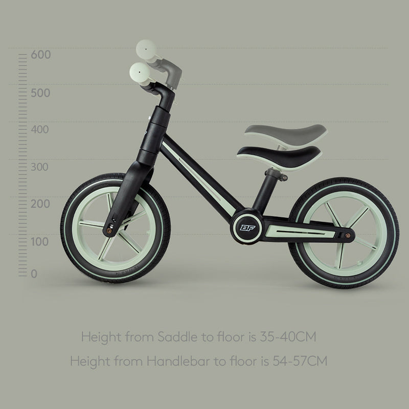 Be Fun Wheels Foldable Children's Balance Bike - Everglade Grey