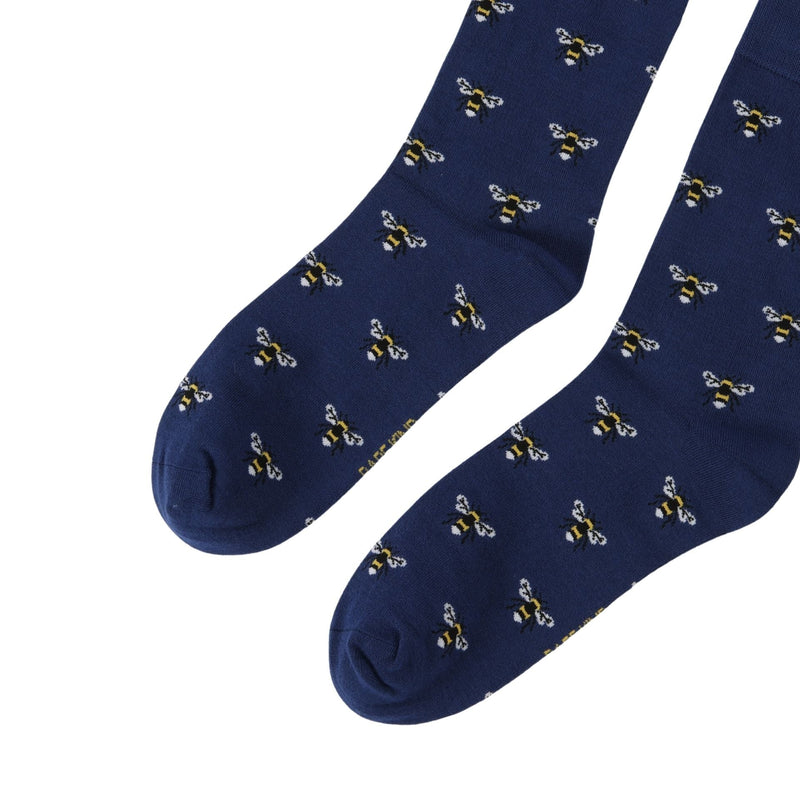 Save the Bee Small Motif Bamboo Socks