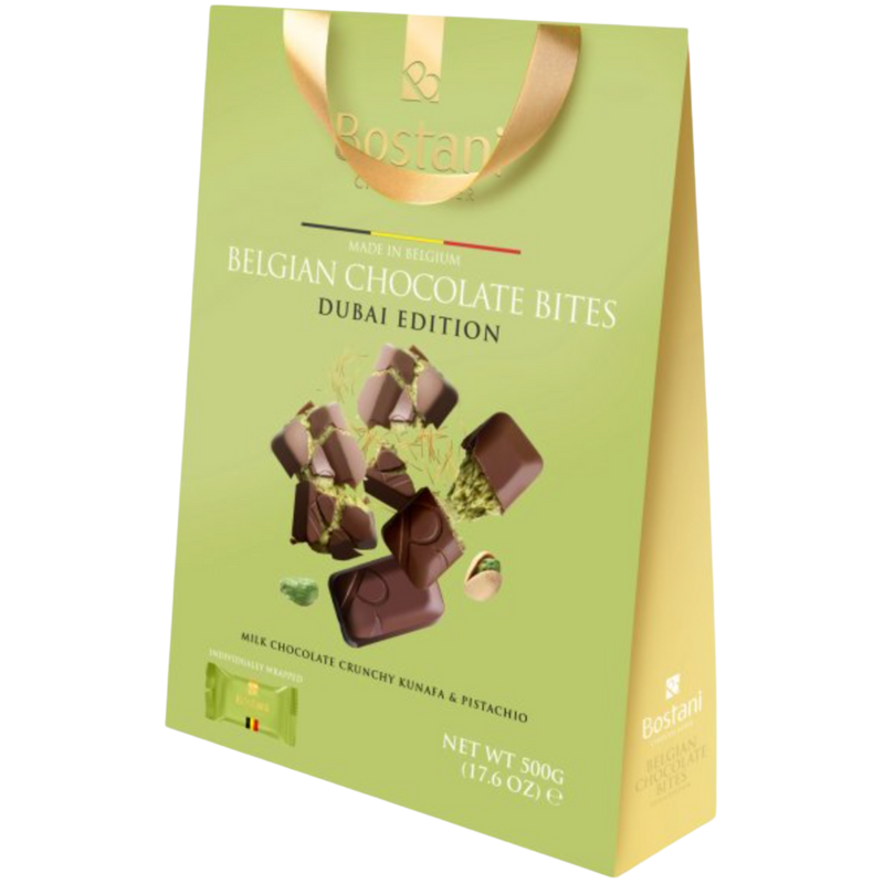 Bostani | Dubai Belgian Milk Chocolate Bites | 500g Bag