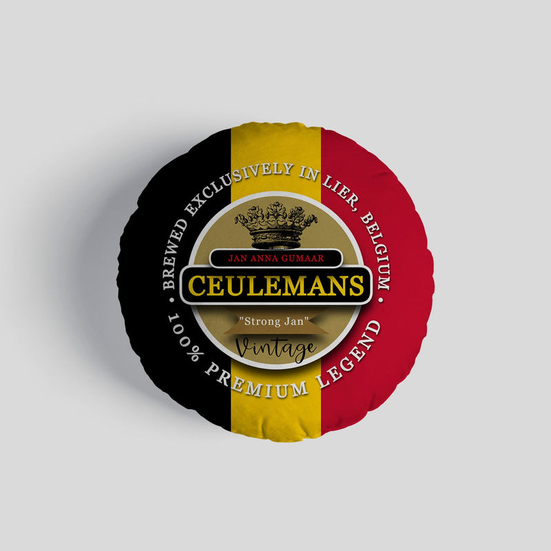 Belgium Ceulemans  - Legend Collection - Circle Cushion 14"