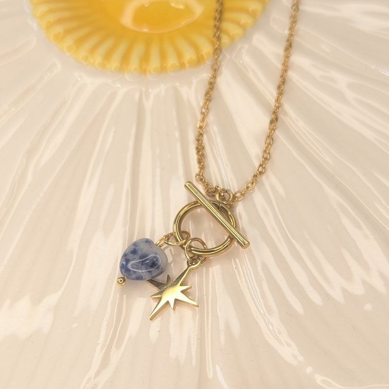 Belle - Wish Upon A Star T-bar Necklace