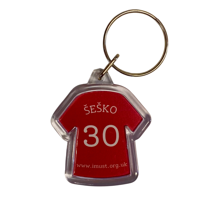 Benjamin Sesko Player Keyring