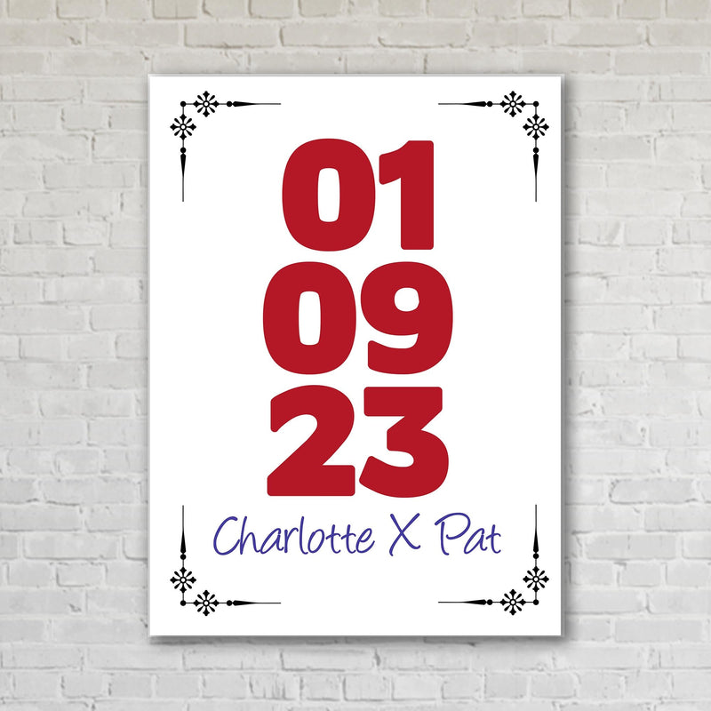 The Big Date Custom Artwork