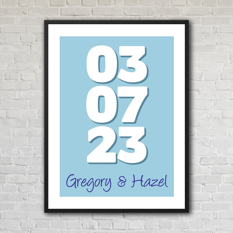 The Big Date Custom Artwork