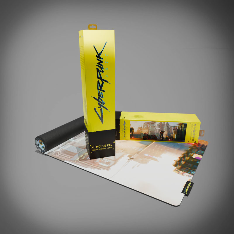 Cyberpunk® 2077 Desk Mat - Night City Views