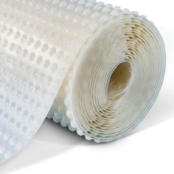 8mm Meshed Membrane - Clear HDPE Cavity Drain Membrane with Integrated Mesh - Biokil Crown