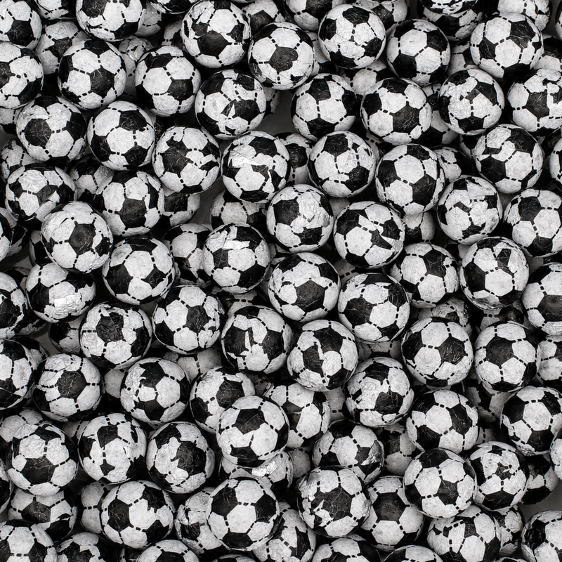 Black & White Chocolate Footballs