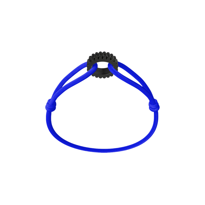 Carbon Regent Cord Bracelet