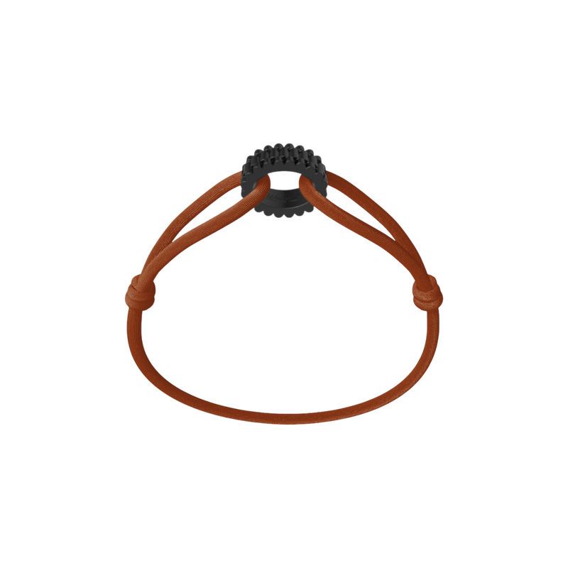 Carbon Regent Cord Bracelet