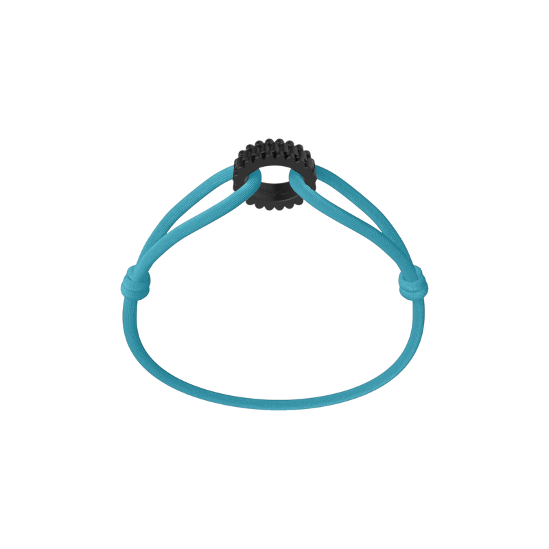Carbon Regent Cord Bracelet