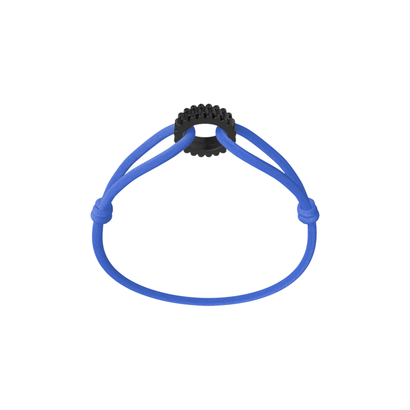 Carbon Regent Cord Bracelet