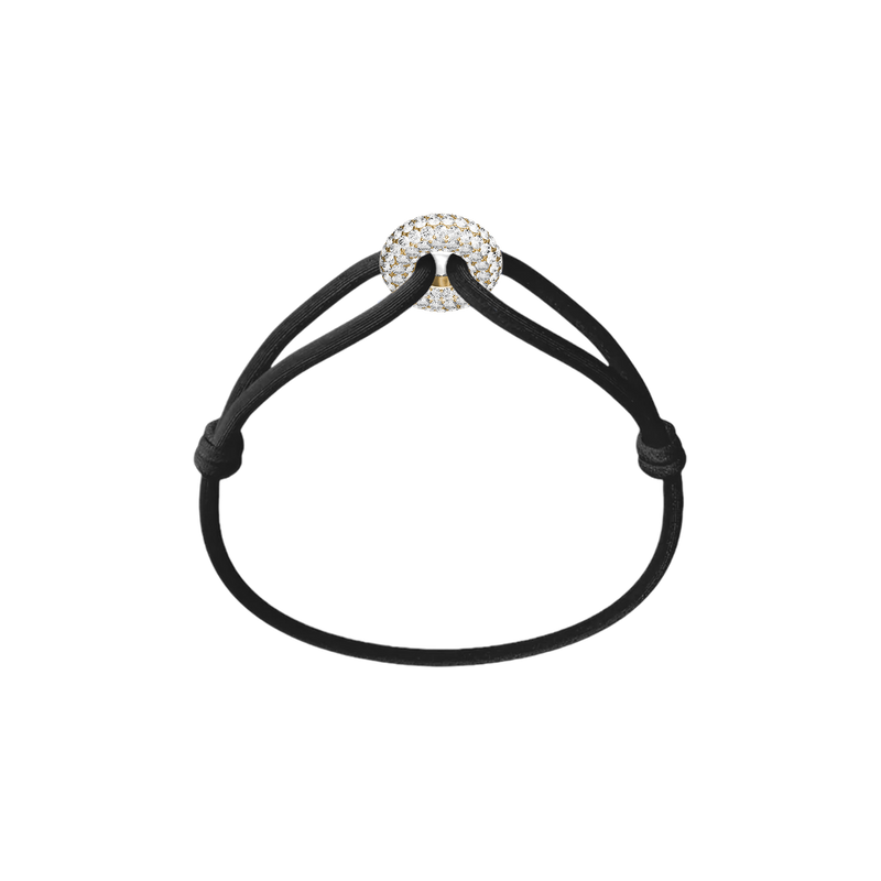 Golden Soho Pavé Cord Bracelet