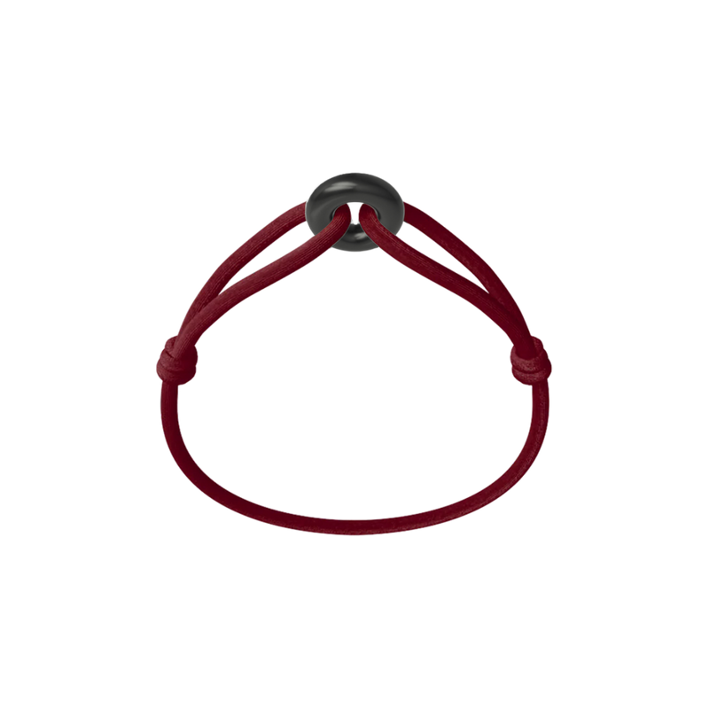 Black Soho Cord Bracelet