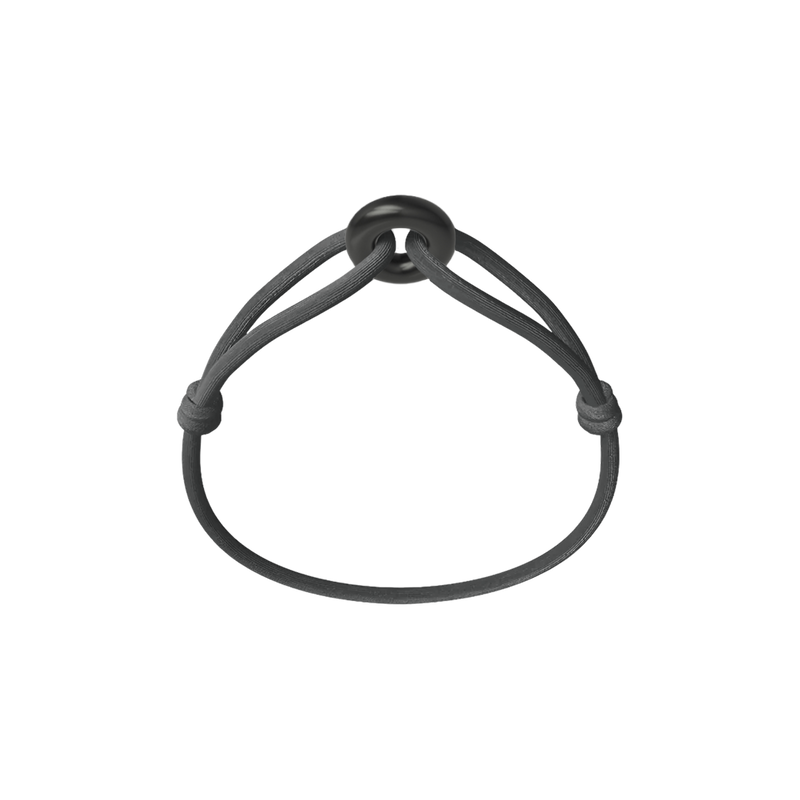Black Soho Cord Bracelet