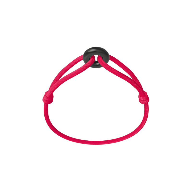 Black Soho Cord Bracelet