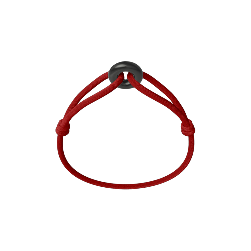 Black Soho Cord Bracelet