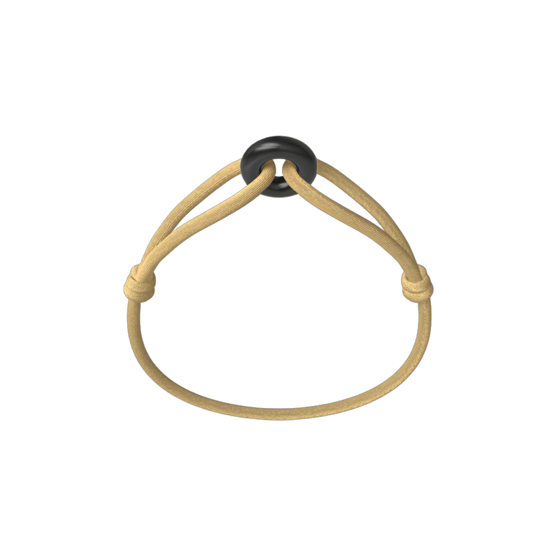 Black Soho Cord Bracelet