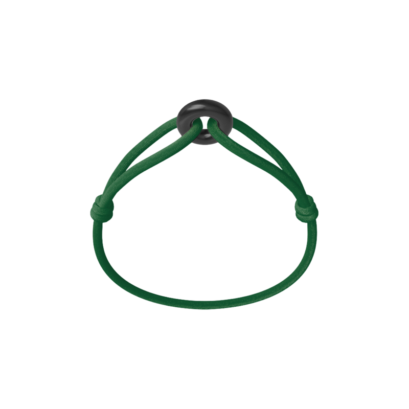 Black Soho Cord Bracelet