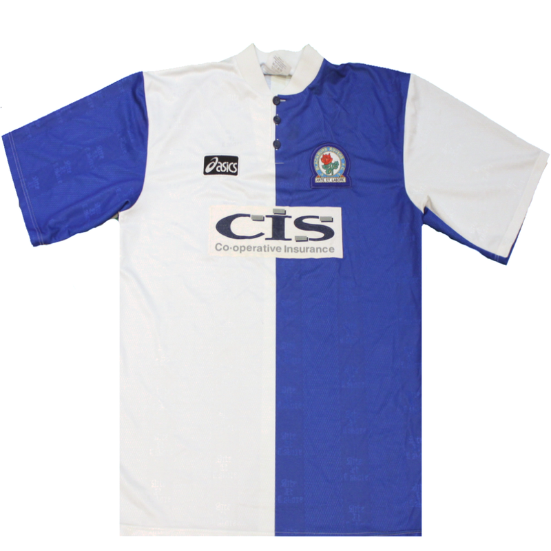 Blackburn Rovers 1996-1998 Home Shirt (Excellent) XL