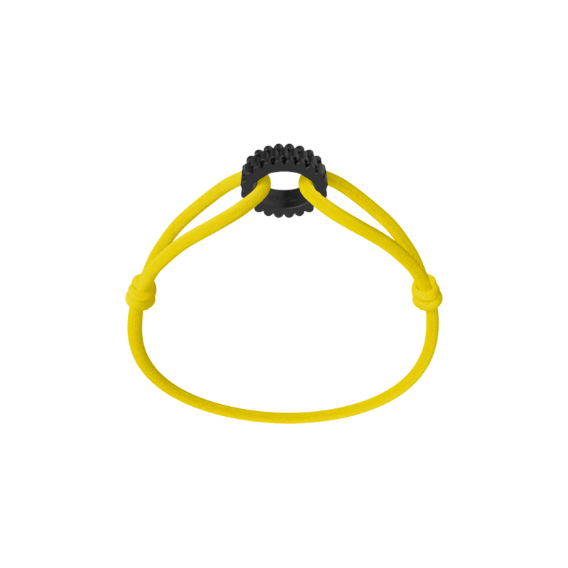 Carbon Regent Cord Bracelet