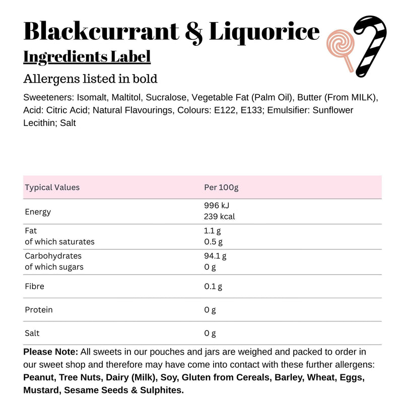 Blackcurrant & Liquorice