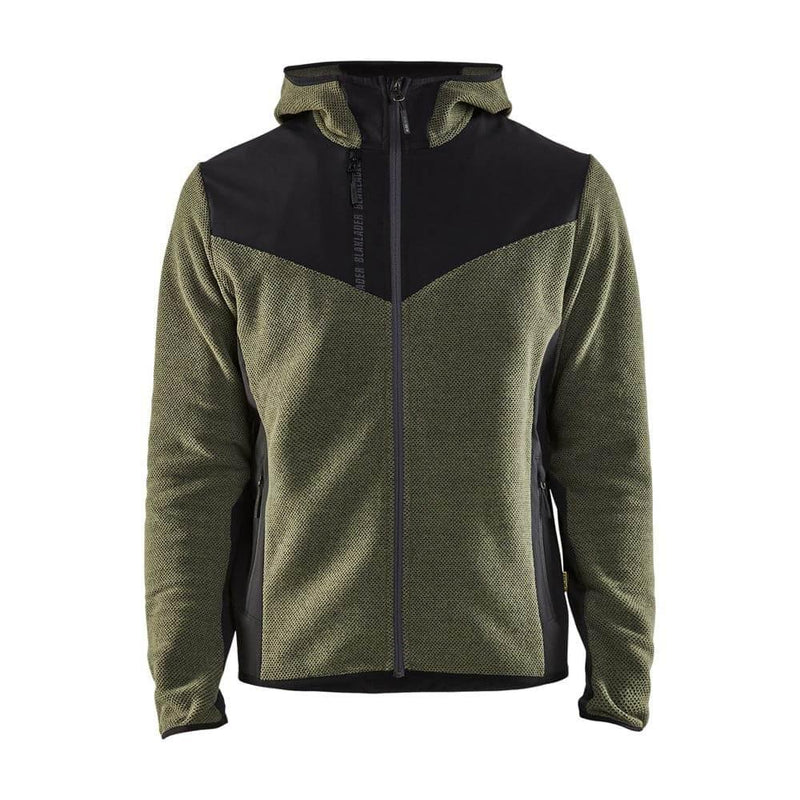 Blaklader 5940 Knitted Part Softshell Hooded Work Jacket