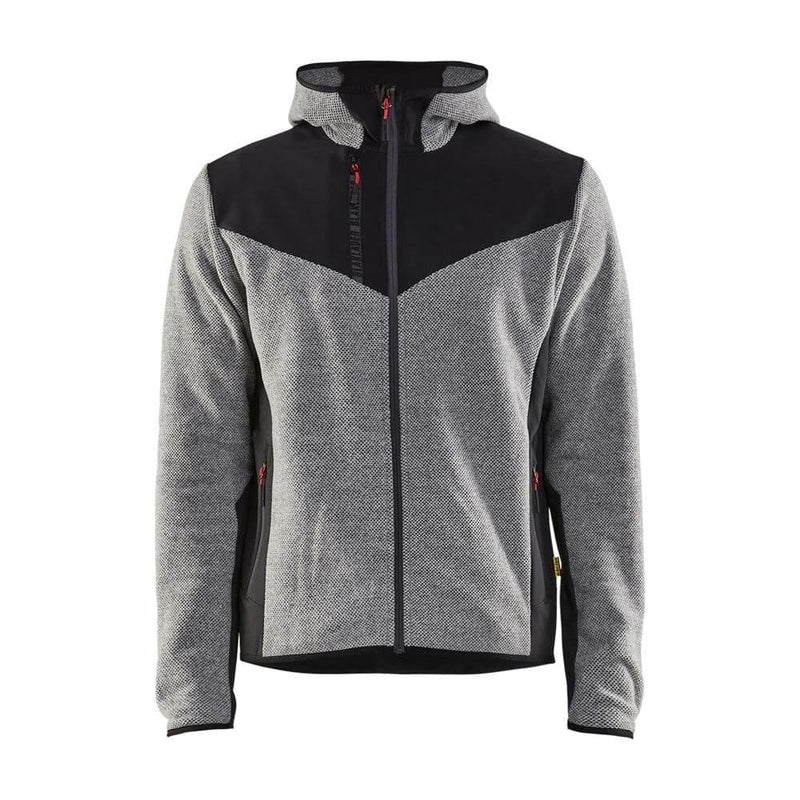 Blaklader 5940 Knitted Part Softshell Hooded Work Jacket