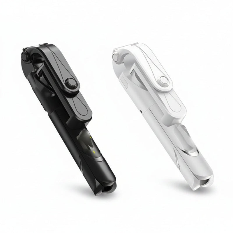 Bluetooth Selfie Stick Tripod Extendable Phone Holder Remote Monopod Black Slim