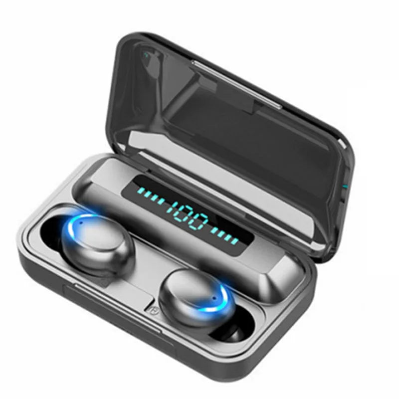 Bluetooth Wireless Earphones - Sports Earbuds with Mic, Hands-Free Headset for Calls & Music