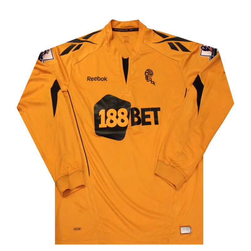 Bolton Wanderers 2010-2011 Goalkeeper Shirt Jaaskelainen (Excellent) L
