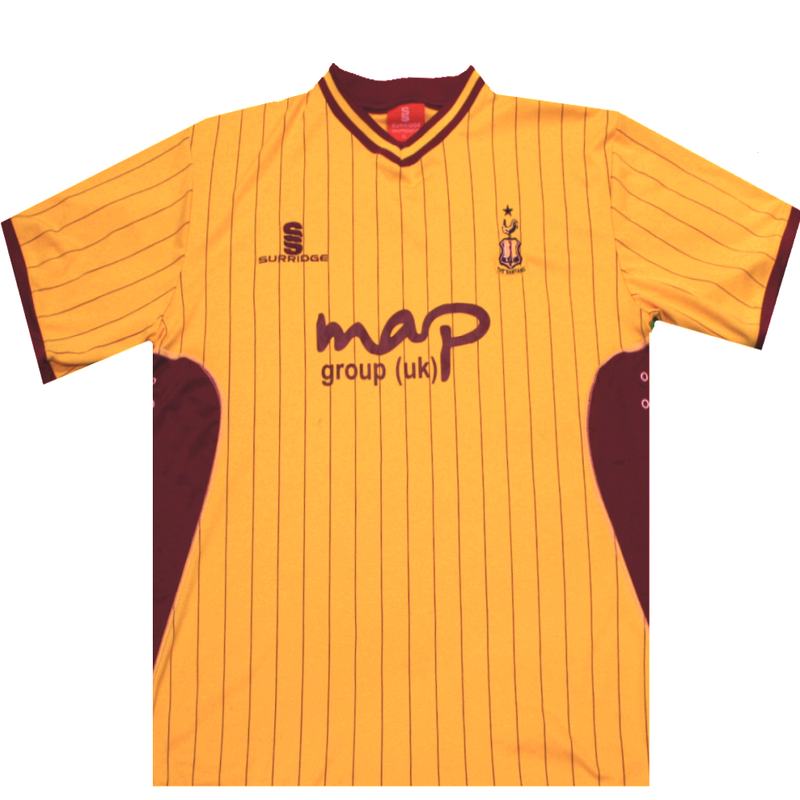 Bradford City 2010-2011 Home Shirt (Excellent) XL