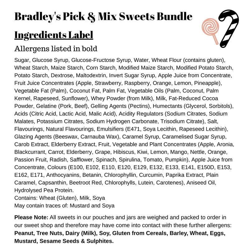 Bradley's Pick & Mix Sweets Bundle