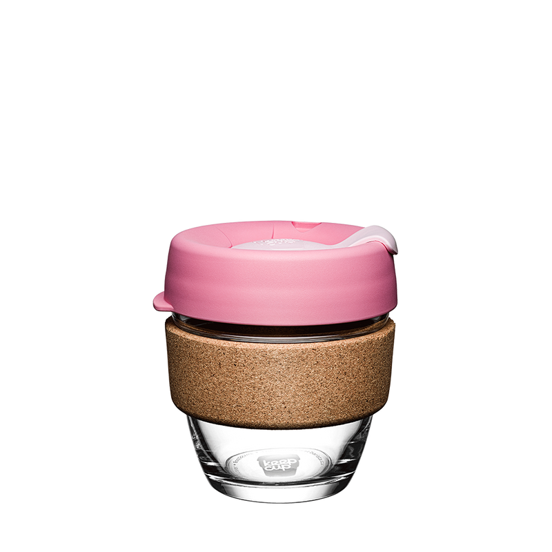Brew Cork Glass Cup - 8oz | Saskatoon