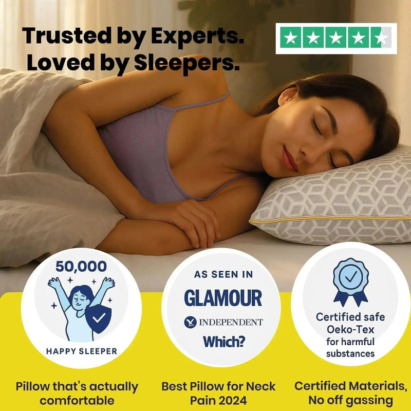 Brightr® Luna Adjustable Memory Foam pillow