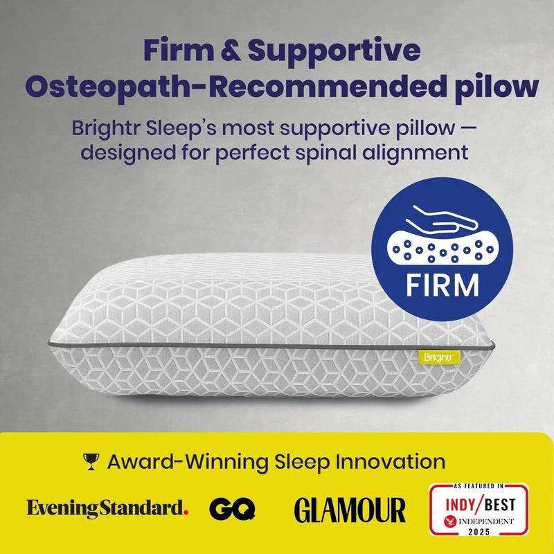 Brightr® Eclipse Adjustable Firm Memory Foam Pillow bundle