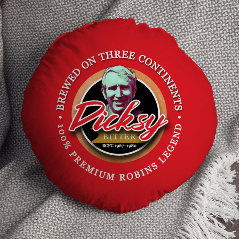 Bristol Dicks - Football Legends - Circle Cushion 14"